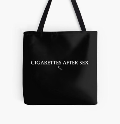Cigarettes After Sex K. Tote Bag 100 algodon