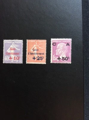 Nº249/51 2 eme Série Amortissement Neuf ** Gomme. Parfaite Cote 235€ - Photo 1/2