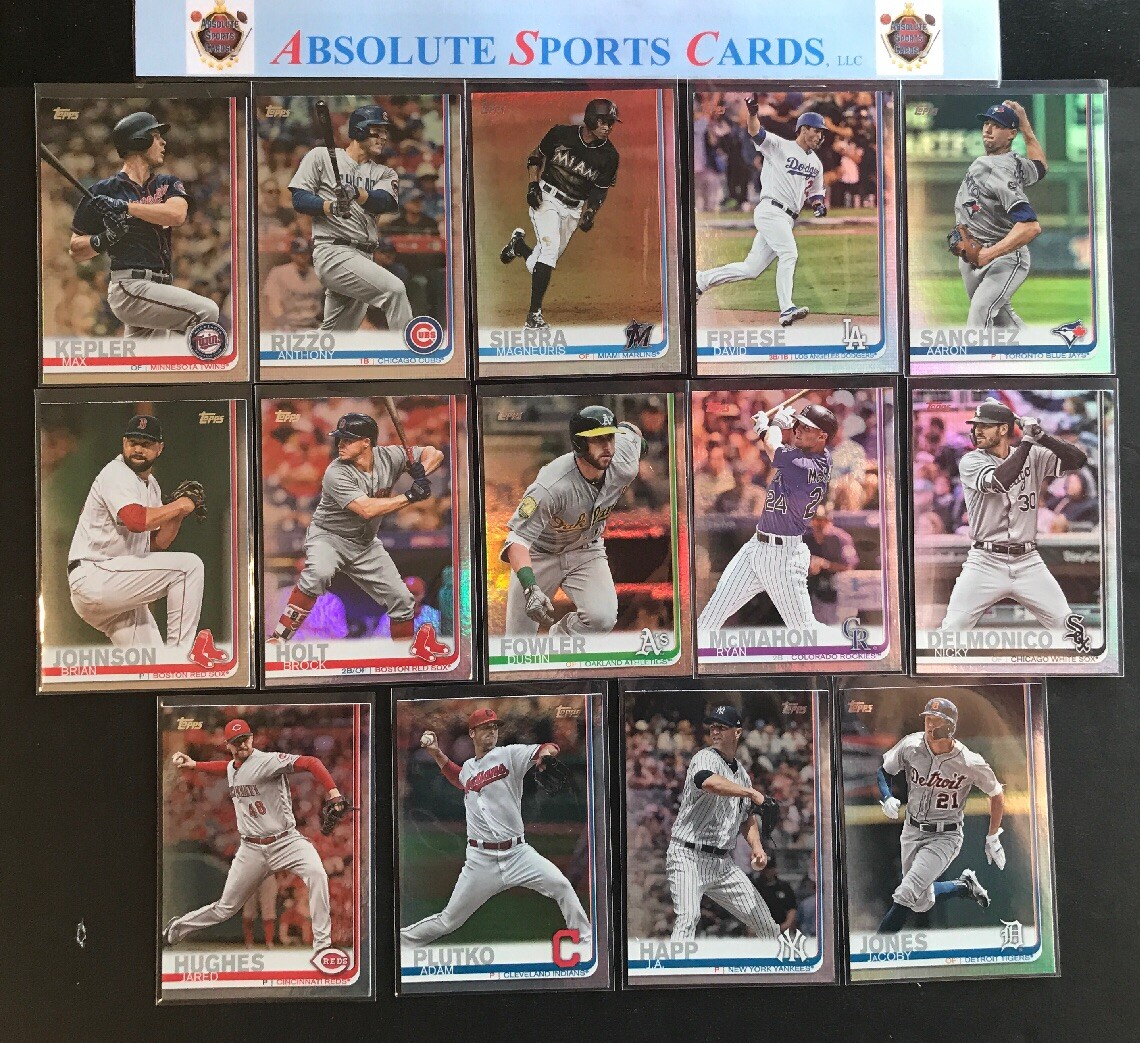 2019 Topps Series 2 Rainbow Foil Lot X 14 | MAX KEPLER JONES HOLT | Twins
