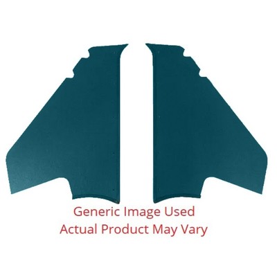 Kick Panel Board For 1960-1962 Studebaker Lark Aqua Front Left Right 2 pieces