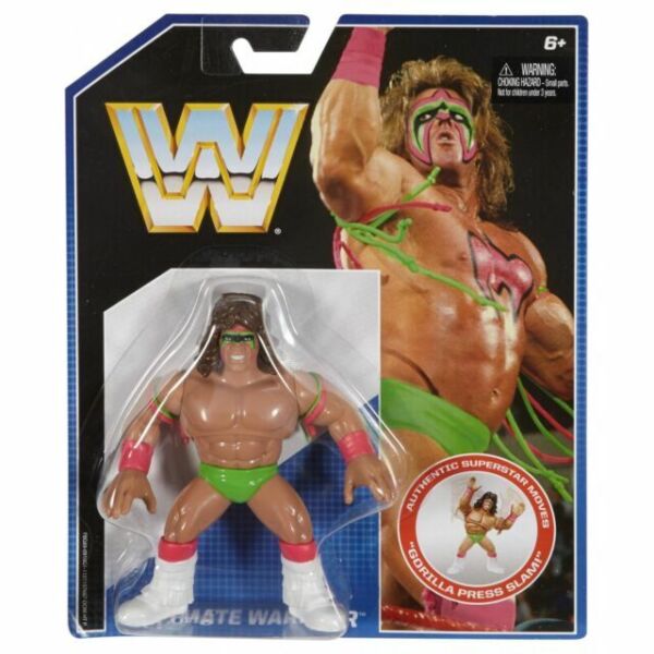 Ultimate Warrior 2016 Hasbro WWE Retro Series 1 Wrestling Figure Mattel WWF for sale online | eBay