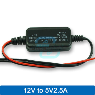 DC-DC 12V to 3.3V 5V 6V 9V 2.5A Step-down Converter DC Buck Power Supply Module