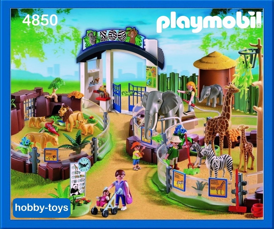 Barrière Transparente Playmobil Pour Enclos De Zoo - Réf. 40418 - Occasion
