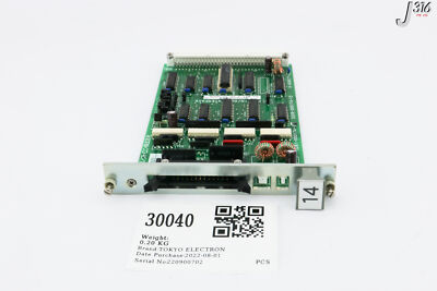 30040 TOKYO ELECTRON PCB, IN/OUT INTERFACE, 3208-000174-13 3281-000174-14