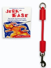 Bungee Dog Leash Extension - Extra-Small Red 3-10 pounds 