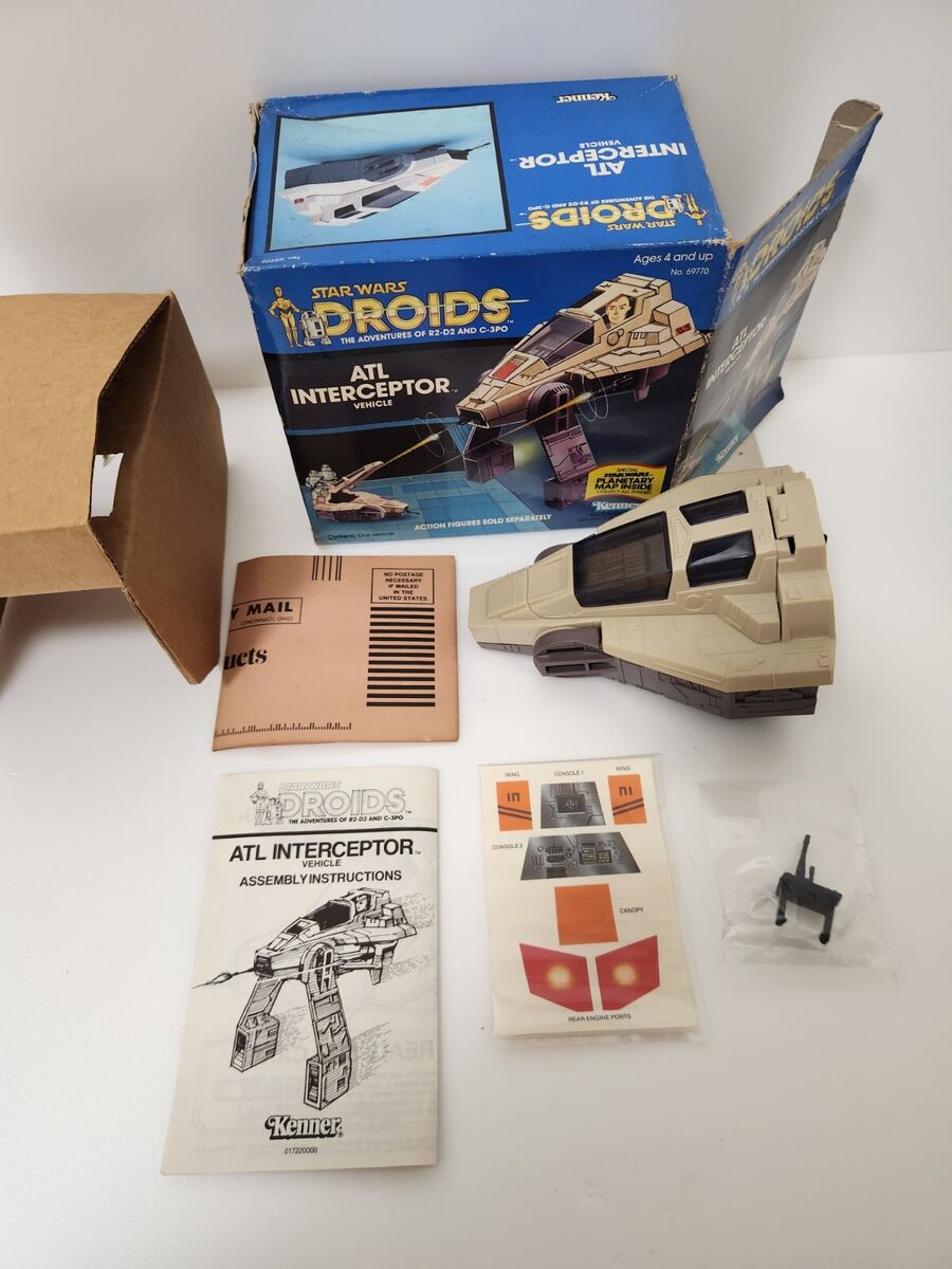 Star Wars Droids ATL Interceptor NIB Unused RARE Kenner 1985 Star Wars Droids ATL Interceptor NIB Unused RARE Kenner 1985
