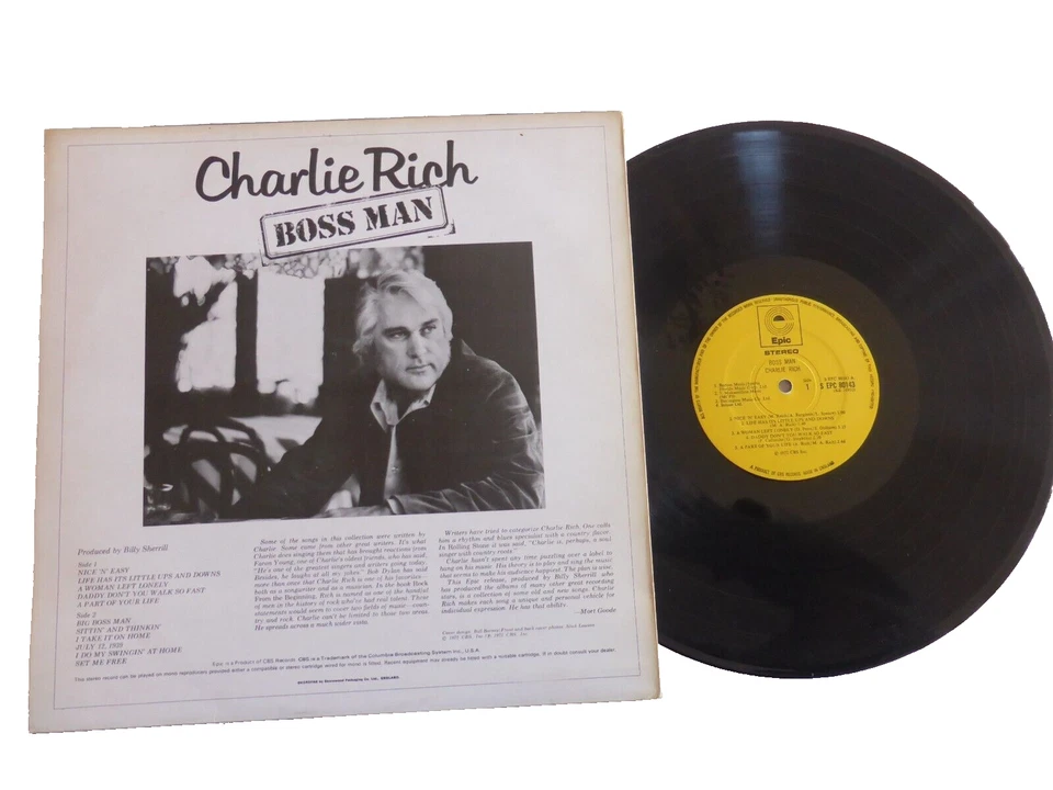 Lot: 6x COUNTRY LPS - CHARLIE RICH/ JOHNNY CASH/ HANK WILLIAMS JR. +COMPILATIONS - Image 2 of 4
