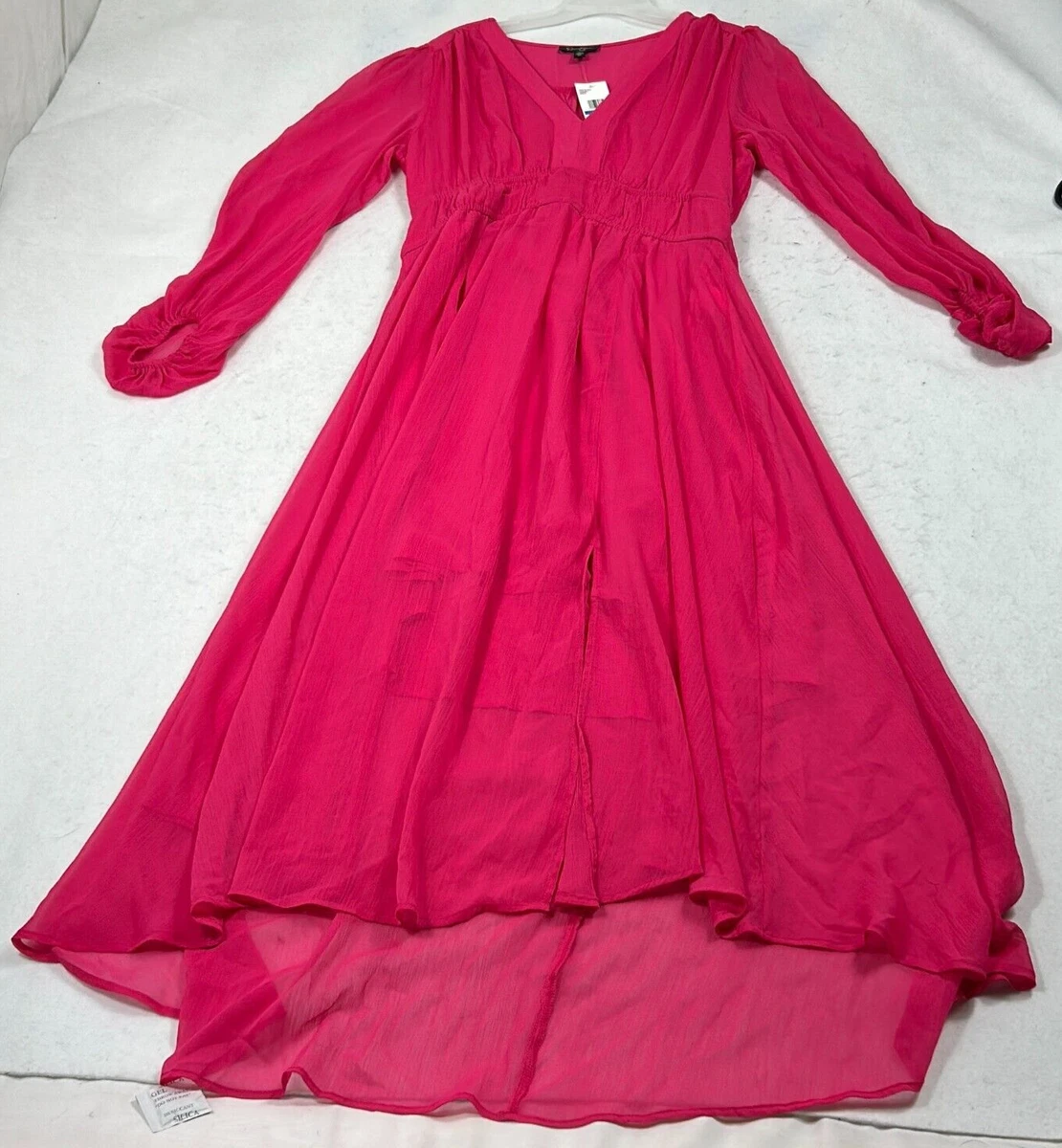 Fit and flare chiffon dress shop
