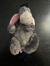 8" Disney Parks Authentic - Eeyore Bean Bag Plush Stuffed Animal Removable Tail 