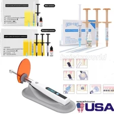 Detex Dental Composite Resin Bonding Kit /1Second Curing Light Cure Lamp