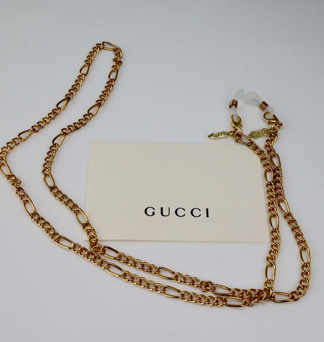 gucci gold sunglasses chain