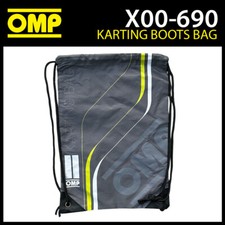OMP Karting Boots Bag Drawstring for Storage and Transport to Kart Races & Event