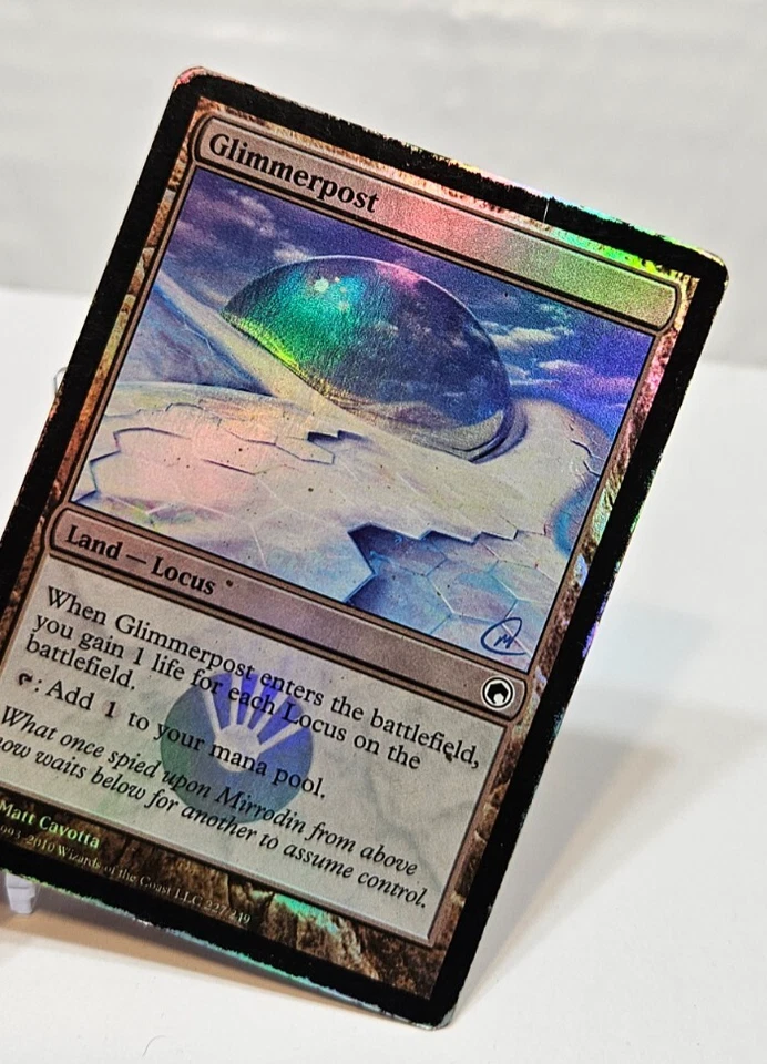 FOIL Glimmerpost Scars of Mirrodin MTG Magic The Gathering 6855 - Image 4 of 4