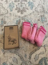 MERIWOOL Merino Wool Kids Hiking Socks for Children 3 Pairs