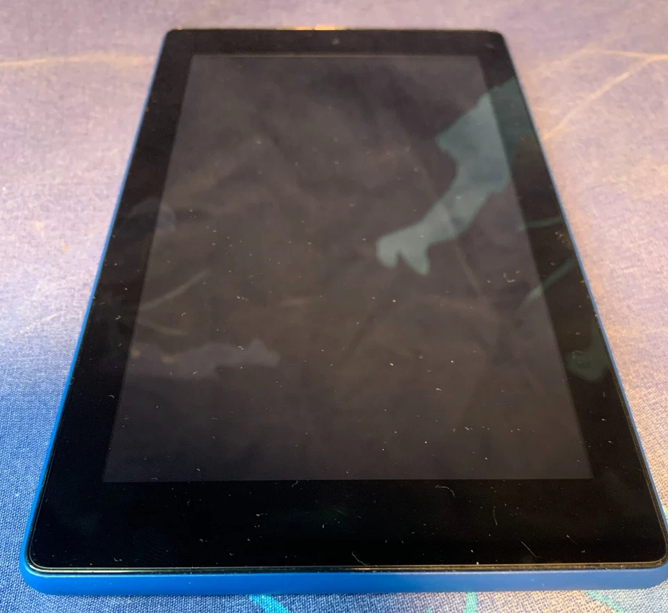 Amazon Fire 7 (7th Gen) Tablet SR043KL 8GB Blue Wifi - Working - Image 3 of 4