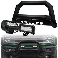 Tlaps For 21-24 Tahoesuburban Matte Blk Avt Angular Bull Gurad36w Cree Led Bar