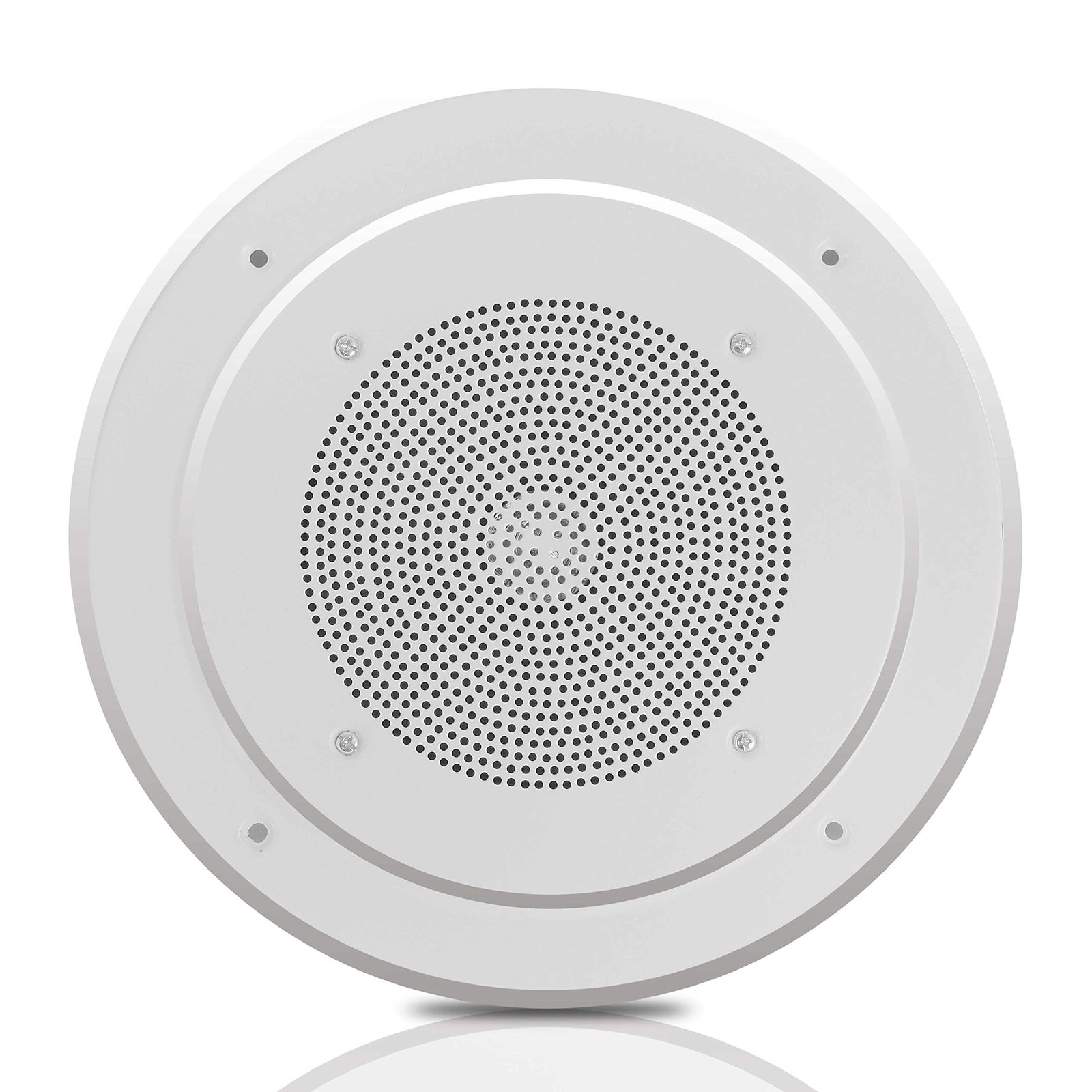 Pyle PDICS8 8” In Ceiling Speaker 70V Transformer Full Range Black