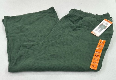 #ad Jessica Simpson Women#x27;s Gauze Pants Green Size XXL $17.95