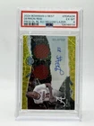 2024 Topps Bowman Prospect Dual-Relic Lazer DERRION REID Auto (#'d / 75) PSA 6