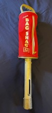 Original Bag Shag golf ball pick-up retrieval range shagger, red, plus 100 balls