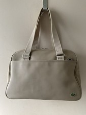LACOSTE ladies beige synthetic handbag