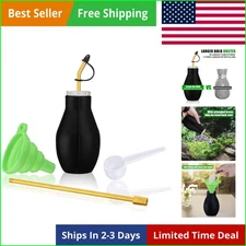 Bulb Duster Sprayer Insect Buster – Handheld, 7" Extendable Applicator Dispen...