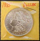 1885 MORGAN SILVER DOLLAR $1 UNITED STATES COIN