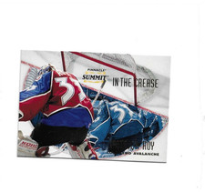 1996-97 Pinnacle Summit in the Crease #1 Patrick Roy sn 3480/6000
