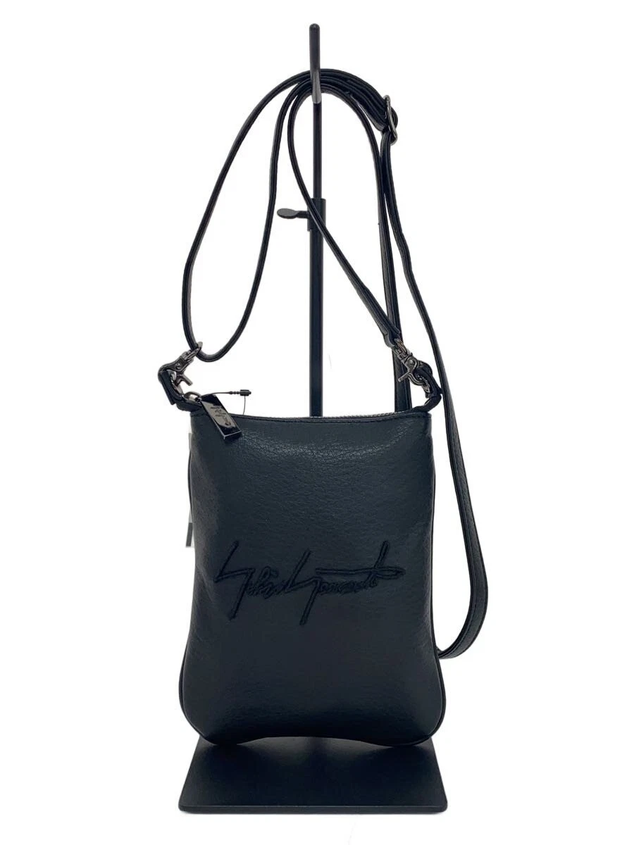 Yohji Yamamoto Black Leather Exterior Bags & Handbags for Women
