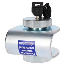 Trailer Hitch Security Lock 40 & 50mm Towing Ring Eyes Insurance Approved