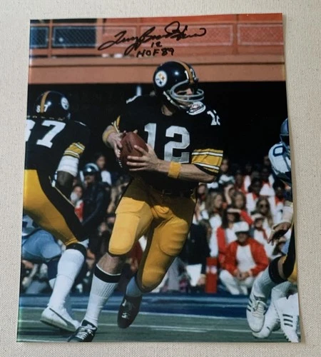 Pittsburgh Steelers NFL Legend Terry Bradshaw Signed Autographed 8x10 Photo SALE