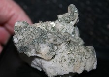 Chlorit xx , Calcit xx , Teufelsmühle , Habachtal , Österreich