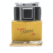 Kodak Retina IIa Type 16 Rangefinder Camera w/50mm f2 Lens 001