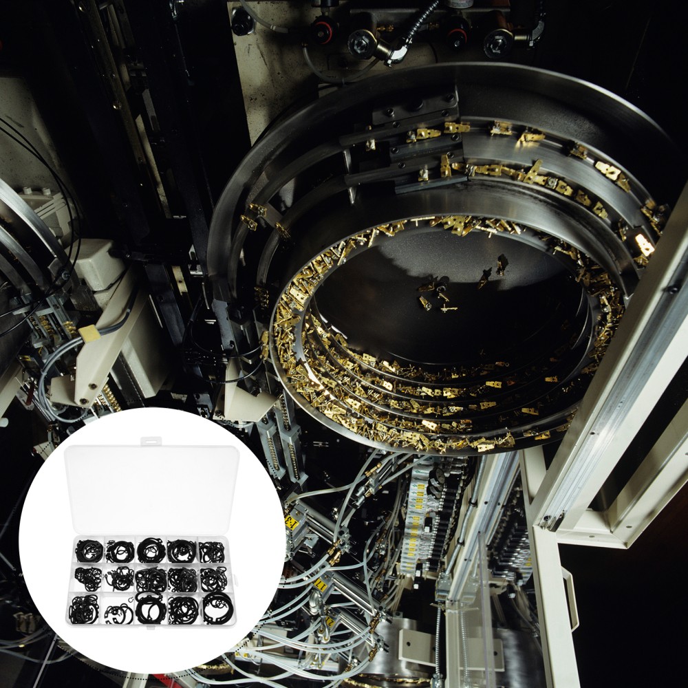 320 Pcs Right Angle Corner Clamps Tools Snap Rings Assortment Kit