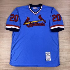 Mitchell and Ness Jersey Mens 56 Blue St Louis Cardinals Lou Brock 1979 Baseball