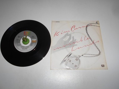 Kim Carnes   Invisible Hands (1983) Vinyl 7` inch Single Vg +++