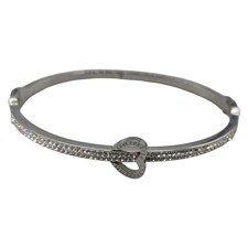 I love you bracelet silver lovers forever heart Bangle comes gift boxed 437
