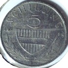 1974 REPUBLIK OSTERRECH - 5 SCHILLING - AUSTRIA - 22.5 mm - Copper-Nick - FC 481 — photo 2