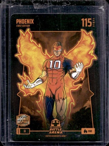 2025 Bo Jackson Battle Arena 1st Edition Phoenix Bo Nix Fire #30