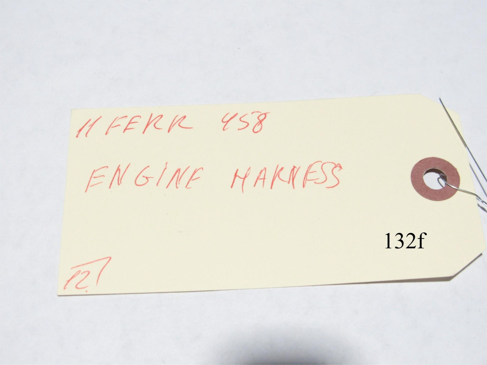 Ferrari 458 Italia 2011 4.5L Rear Main Body Wire Wiring Harness 09-15 :Y