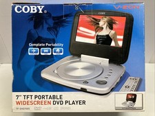 COBY 7" TFT Portable Widescreen DVD Player with Remote TF-DVD7005 NEW