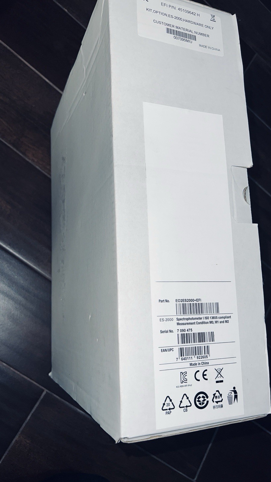 EFI  x-rite ES-2000 Brand New Seald