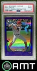 Mike Trout RC PSA 9 2011 Bowman Draft Picks & Prospects Chrome Purple Angels 844