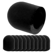 15Pcs Replacement Silicone Stylus Tips Black Durable Pen Nib Covers for Tablets