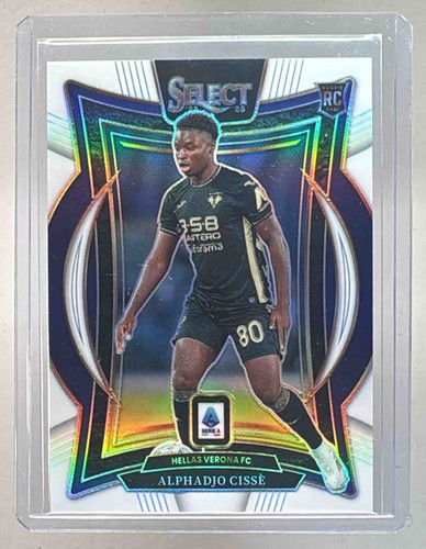 Alphadjo Cisse 2024 Panini Select Serie A #99 White Terrace Rookie RC 4/20