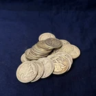 Walking Liberty Silver Half Dollars 90% Silver 1 Roll 20 Coins