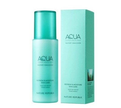Nature Republic Super Aqua Max Watery Emulson_Hydrating Deep sea water daily Moi