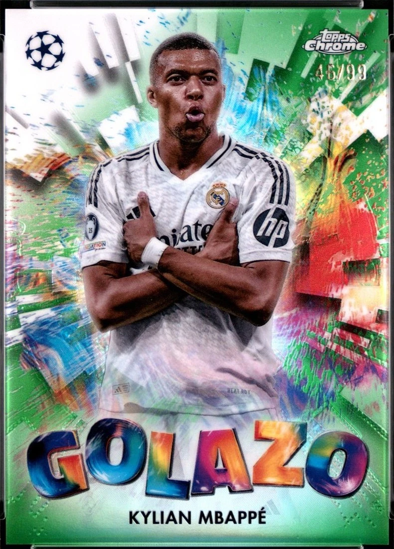 2024-25 Topps Chrome Uefa Club Competitions - Kylian Mbappé #GZ-21