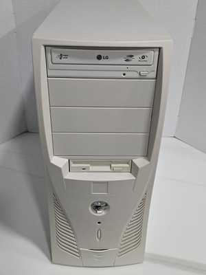   ATX Mid-Tower Retro PC Desktop AMD Athlon 1.53 GHz XP 1800+ Windows XP Pro