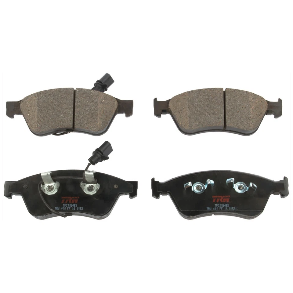 TRW KIT-070624-53 2-Wheel Set Brake Disc and Pad Kits Front for VW Phaeton Audi - Image 3 of 4